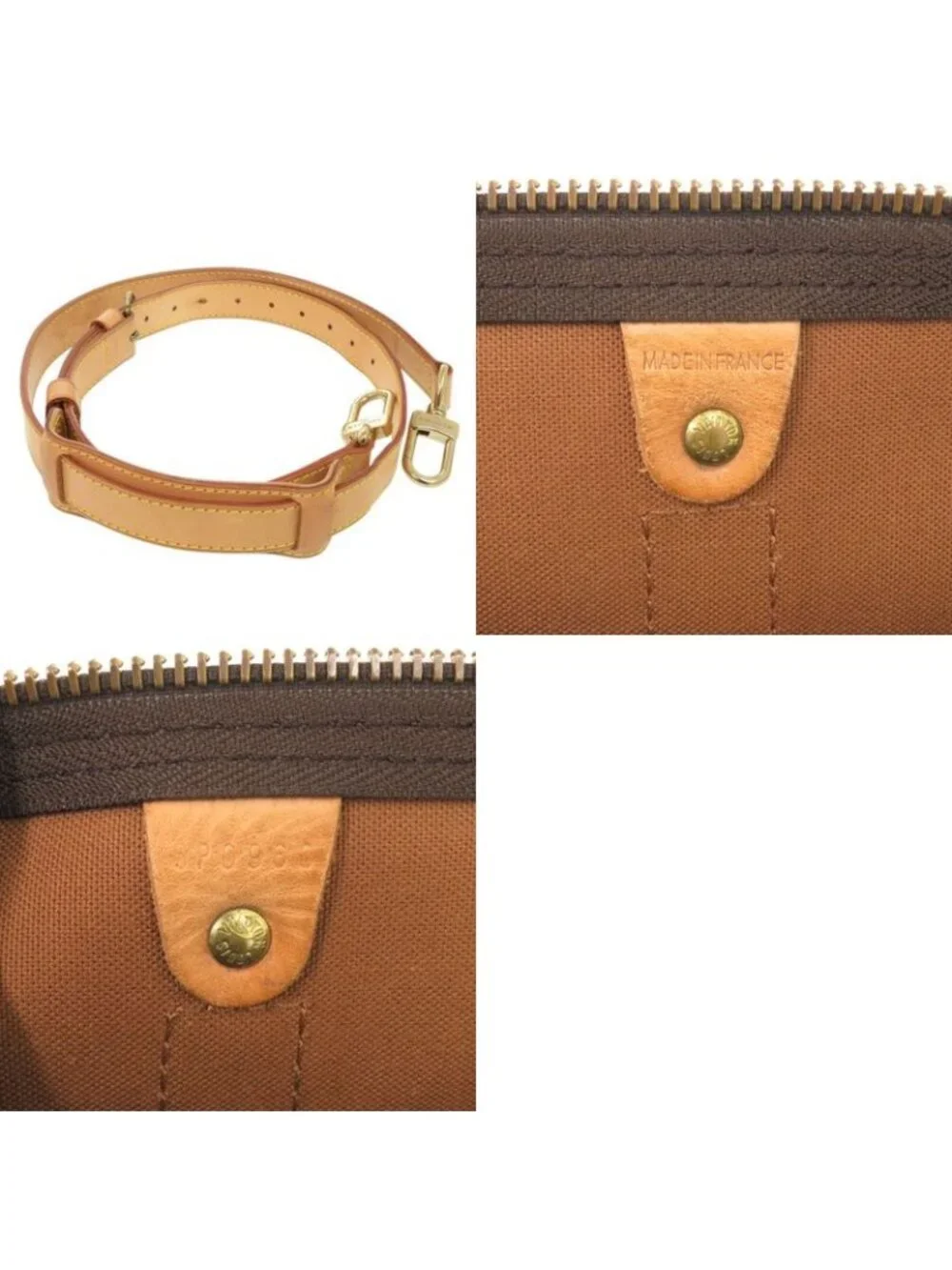 Louis Vuitton Keepall Bandouliere 55 Monogram Boston Bag - Picture 10 of 10